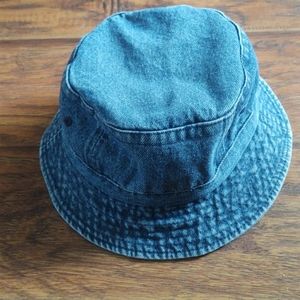 Pigment Dyed Bucket Hat Denim OSFM
